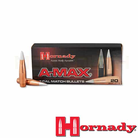 Hornady 50 Cal 750gr A-MAX Bullets