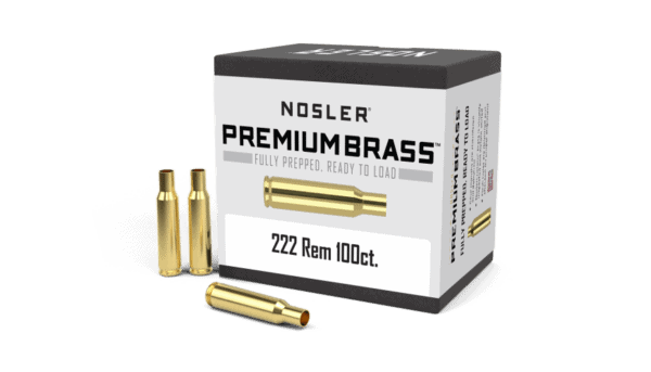 Nosler 222 Rem Premium Brass (100ct) - BRN10058