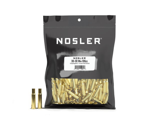 Nosler 30-30 Win Bulk Unprepped Brass  (100ct) - BRN10082