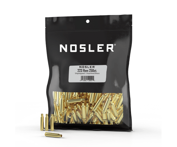 Nosler 223 Remington Bulk Unprepped Brass (250ct) - BRN10099
