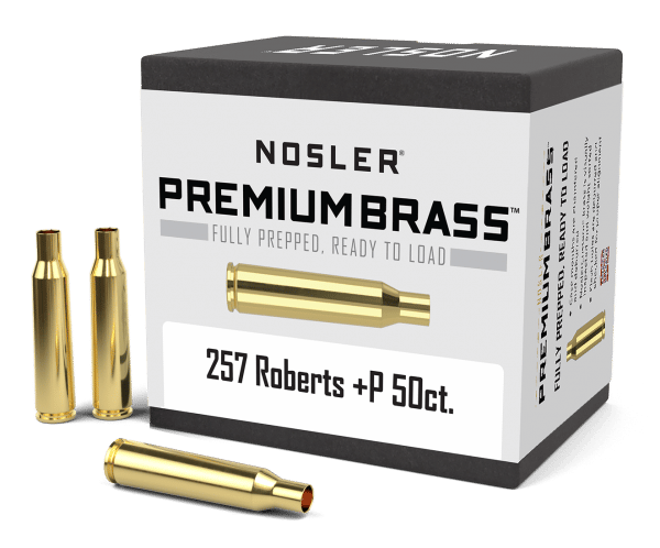 Nosler 257 Rob +P Premium Brass (50ct) - BRN10135