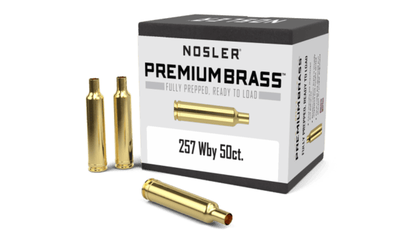Nosler 257 Weatherby Premium Brass (50ct) - BRN10138