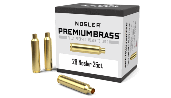 Nosler 28 Nosler Premium Brass (25ct) - BRN10150