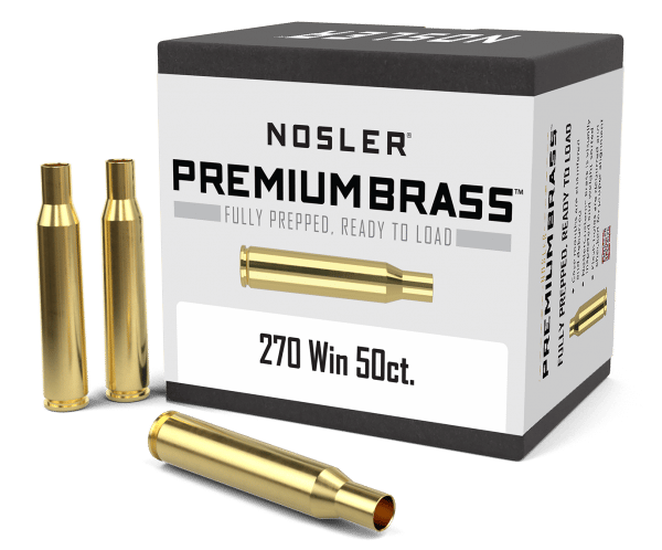 Nosler 270 Win Premium Brass (50ct) - BRN10155