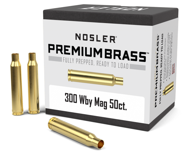Nosler 300 WBY Premium Brass (50ct) - BRN10180