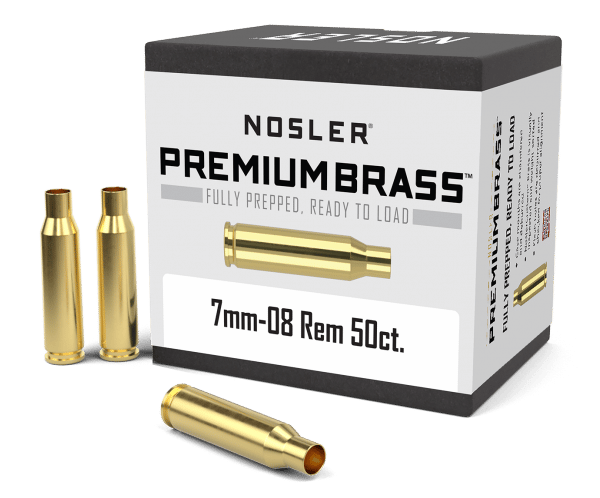 Nosler 7mm-08 Rem Premium Brass (50ct) - BRN10187
