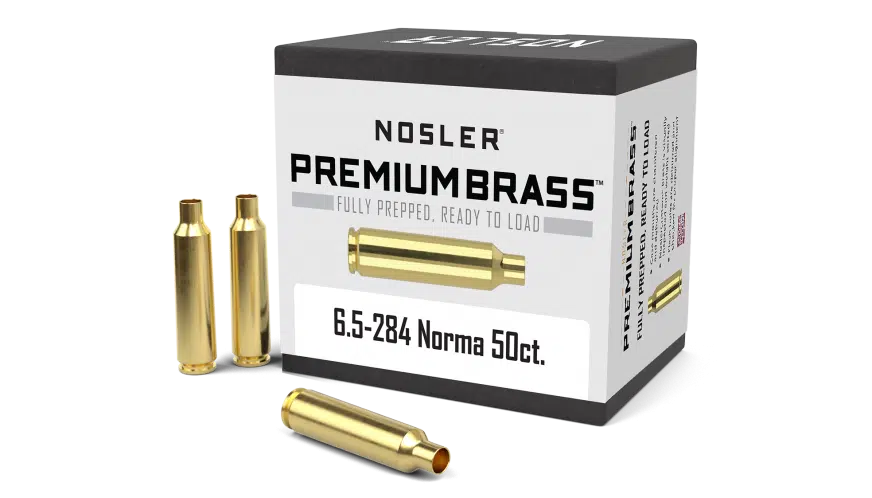 Nosler 6.5x284 Norma Premium Brass (50ct) - BRN10190