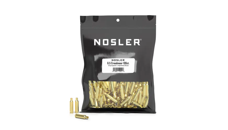 Nosler 6.5mm Creedmoor Bulk Unprepped Brass (100ct) - BRN10211