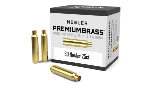 Nosler 30 Nosler Premium Brass (25ct) - BRN10221