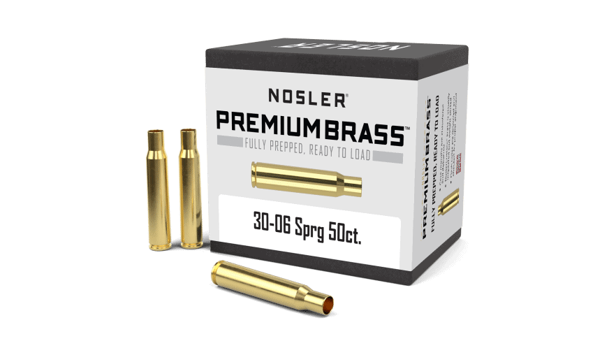 Nosler 30-06 Spring Premium Brass (50ct) - BRN10226