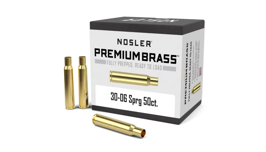 Nosler 30-06 Spring Premium Brass (50ct) - BRN10226