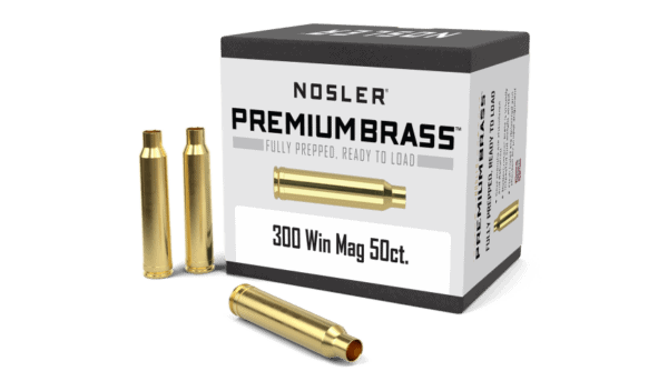 Nosler 300 Win Mag Premium Brass (50ct) - BRN10227