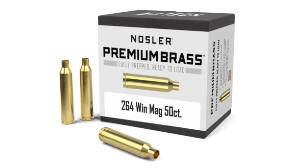 Nosler 264 Win Mag Premium Brass  (50ct) - BRN11234
