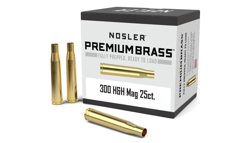 Nosler 300 H&H Premium Brass  (25ct) - BRN11800
