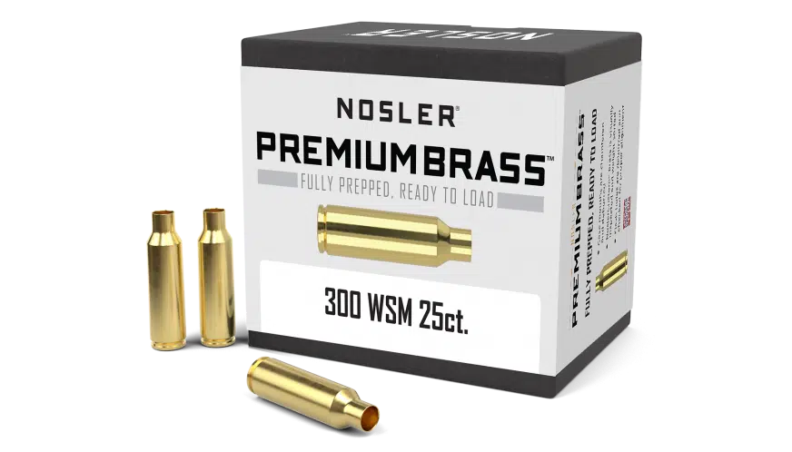 Nosler 300 WSM Premium Brass (25ct) - BRN11863
