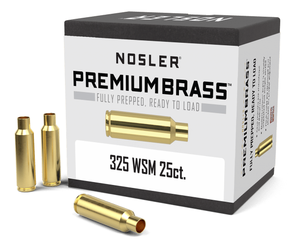 Nosler 325 WSM Premium Brass (25ct) - BRN11907