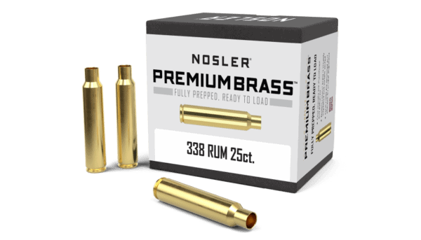 Nosler 338 RUM Premium Brass (25ct) - BRN11912
