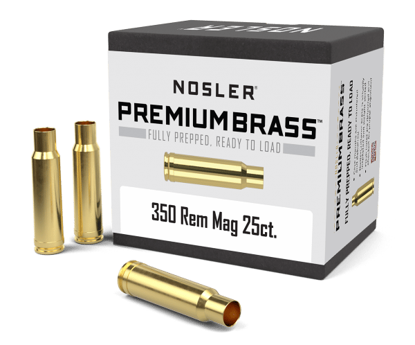 Nosler 350 Rem Mag Premium Brass (25ct) - BRN11928