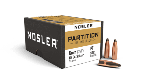 Nosler 6mm 85gr Partition  (50ct) - BN16314