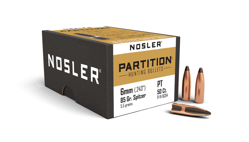 Nosler 6mm 85gr Partition  (50ct) - BN16314