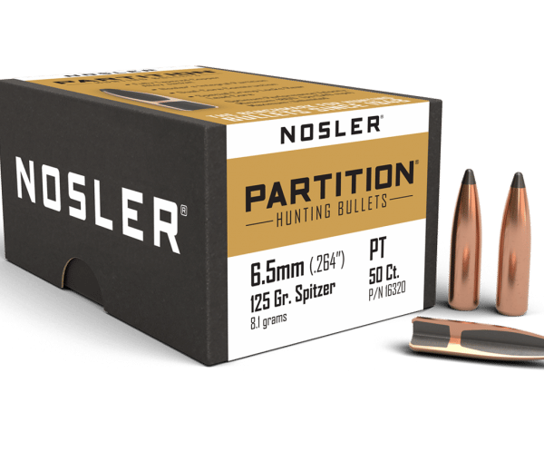 Nosler 6.5mm 125gr Partition (50ct) - BN16320