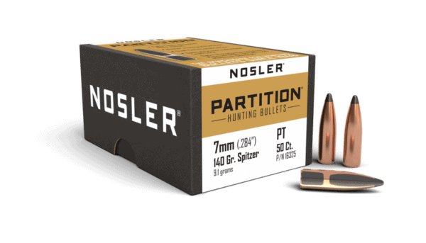 Nosler 7mm 140gr Partition (50ct) - BN16325