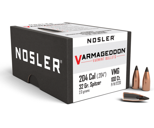 Nosler 20 Caliber 32gr FB Tipped Varmageddon (100ct) - BN17220