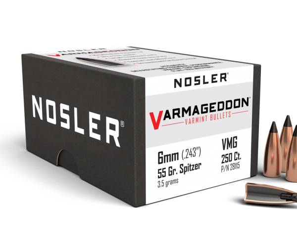 Nosler 6mm 70gr FB Tipped Varmageddon (250ct) - BN25075