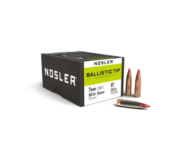 Nosler 7mm 160gr Ballistic Tip Hunting  (50ct) - BN28125