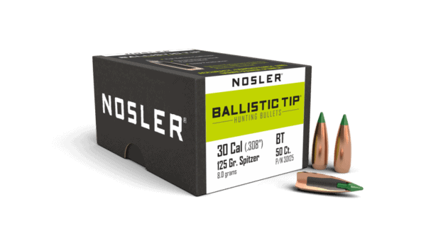 Nosler 30 Caliber 125gr Ballistic Tip Hunting (50ct) - BN30125