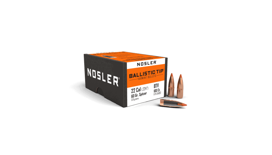 Nosler 22 Caliber 60gr Ballistic Tip Varmint (100ct) - BN34992