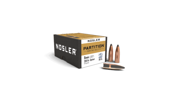 Nosler 8mm 200gr Partition (50ct) - BN35277