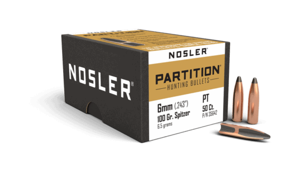 Nosler 6mm 100gr Partition  (50ct) - BN35642