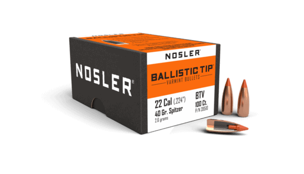 Nosler 22 Caliber 40gr Ballistic Tip Varmint (100ct) - BN39510