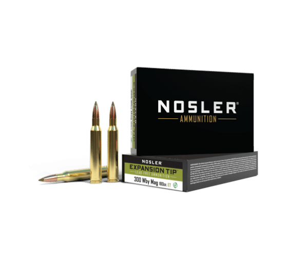 Nosler 300 Wby Mag 180g Expansion Tip Ammunition (20ct) - 40012