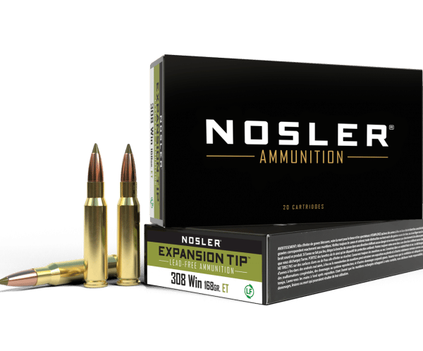 Nosler 308 Winchester 168gr Expansion Tip Ammunition (20ct) - 40035