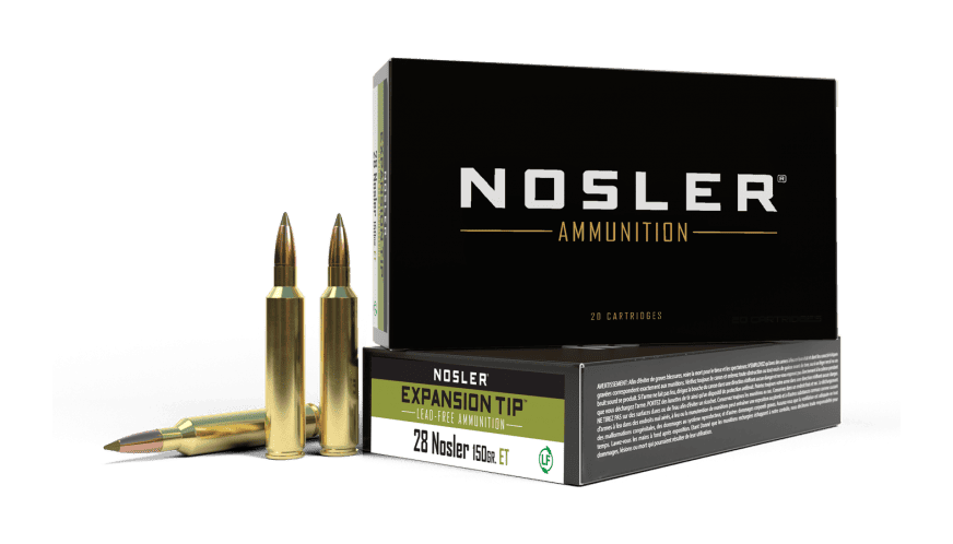Nosler 28 Nosler 150gr Expansion Tip Ammunition (20ct) - 40039