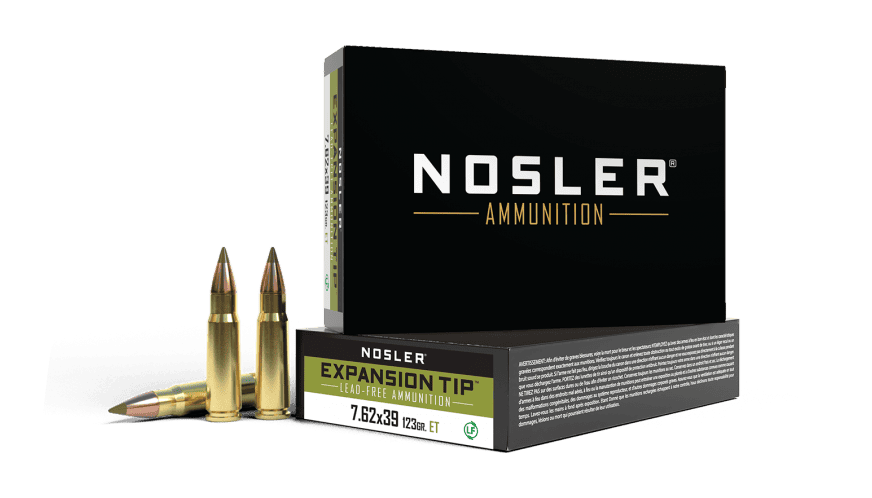 Nosler 7.62x39 123gr Expansion Tip Ammunition (20ct) - 40040