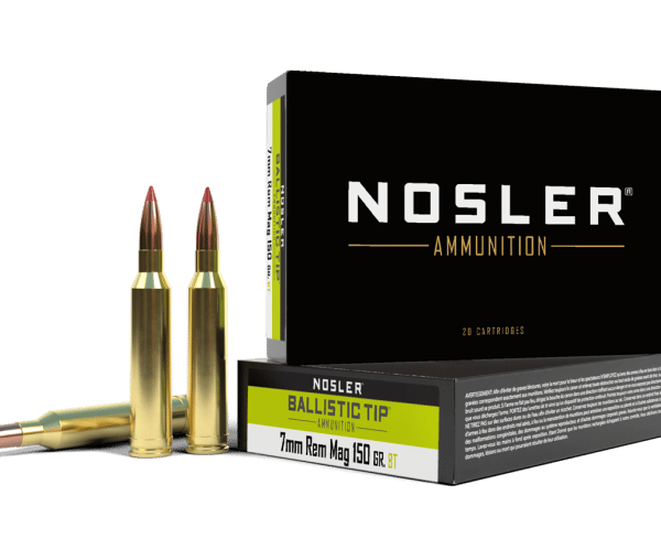 Nosler 7mm Rem Mag 150gr Ballistic Tip Hunting Ammunition (20ct) - 40045