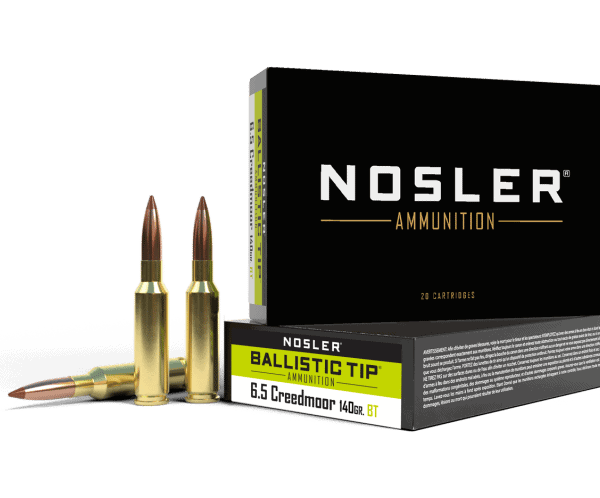 Nosler 6.5 Creedmoor 140gr Ballistic Tip Hunting Ammunition (20ct) - 40064
