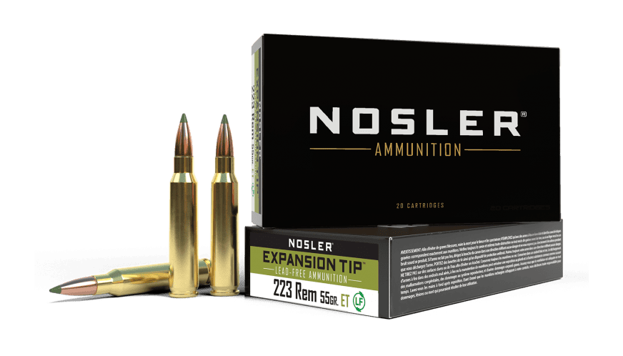 Nosler 223 Remington 55gr Expansion Tip Ammunition (20ct) - 40150
