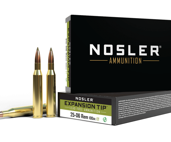 Nosler 25-06 Remington 100gr Expansion Tip Ammunition (20ct) - 40238