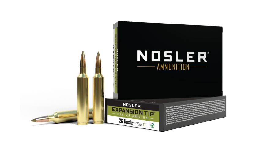 Nosler 26 Nosler 120gr Expansion Tip Ammunition (20ct) - 40302