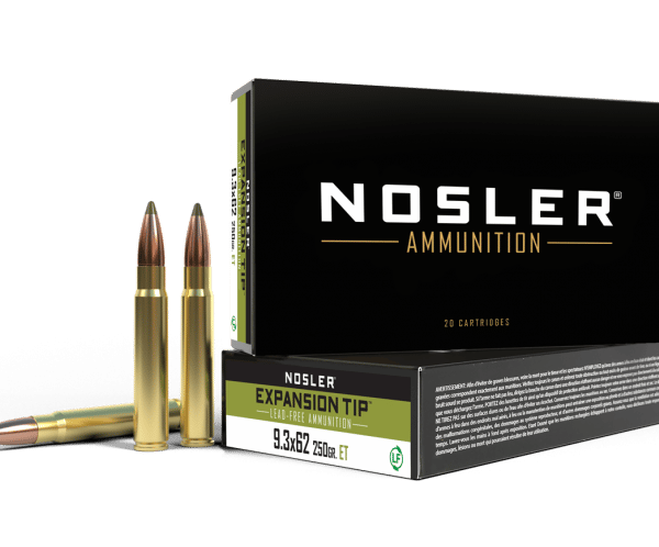 Nosler 9.3x62 250gr Expansion Tip Ammunition (20ct) - 40393
