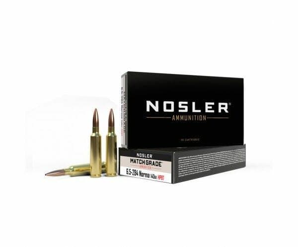 Nosler 6.5x284 Norma 140gr HPBT Custom Competition Match Grade Ammunition (20ct) - 44166