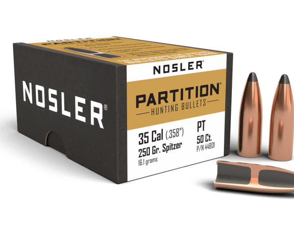 Nosler 35 Caliber 250gr Partition  (50ct) - BN44801