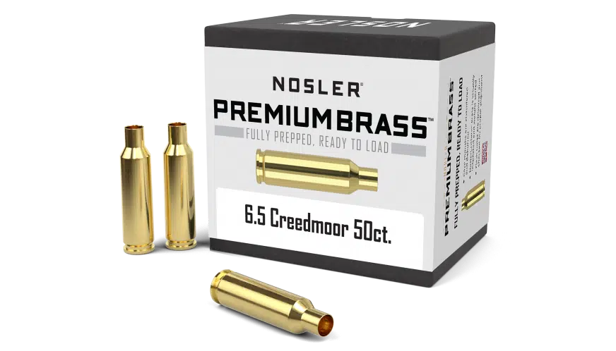 Nosler 6.5mm Creedmoor Premium Brass (50ct) - BRN44824
