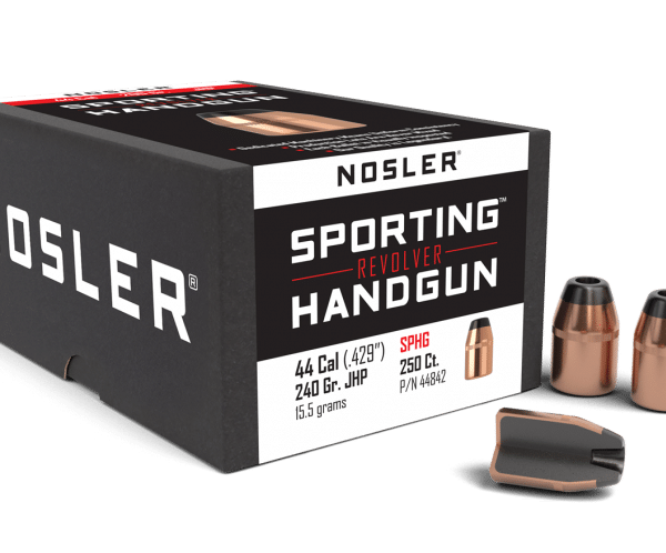 Nosler 44 Caliber 240gr JHP Sporting Handgun (250ct) - BN44842
