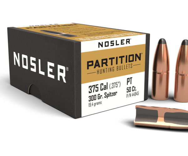 Nosler 375 Caliber 300gr Partition  (50ct) - BN44845