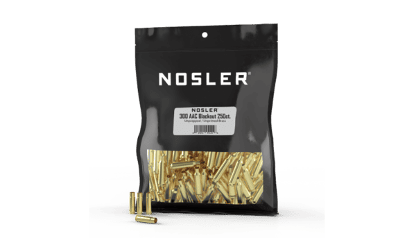 Nosler 300 AAC Blackout Bulk Unprepped Brass (250ct) - BRN45124